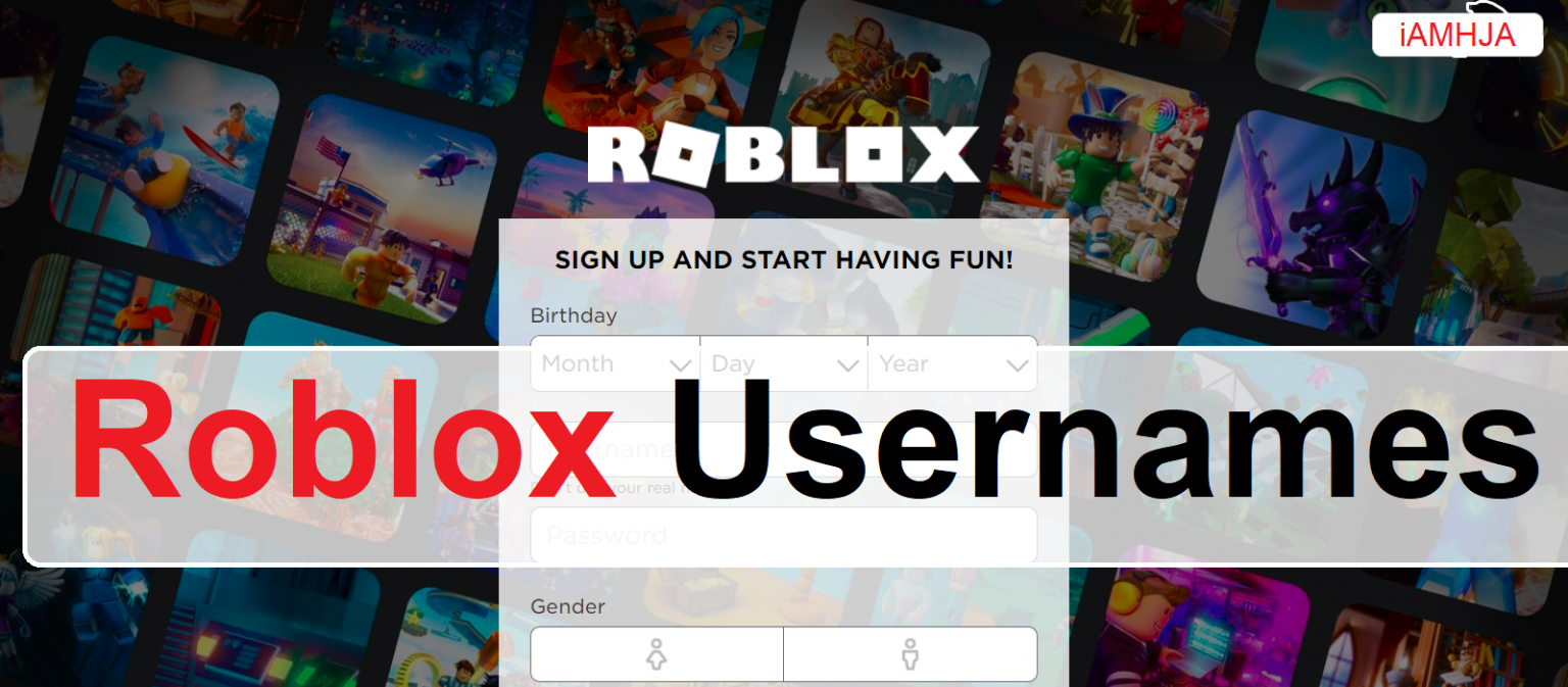 Roblox Usernames