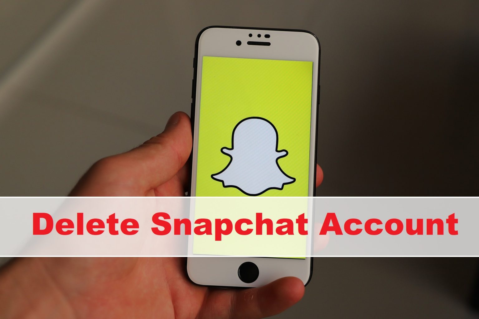 How To Delete Snapchat Account Temporarily And Permanently