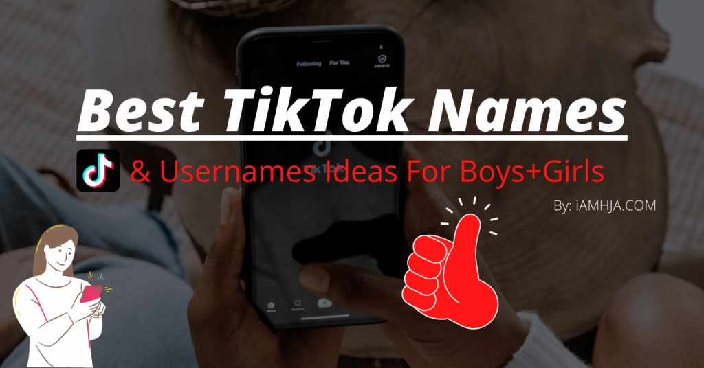 5000 Best TikTok Names Usernames Ideas For Boys Girls