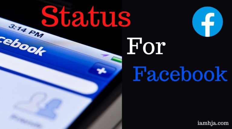 160+ Best Status For Facebook Attitude, Love Funny & Short